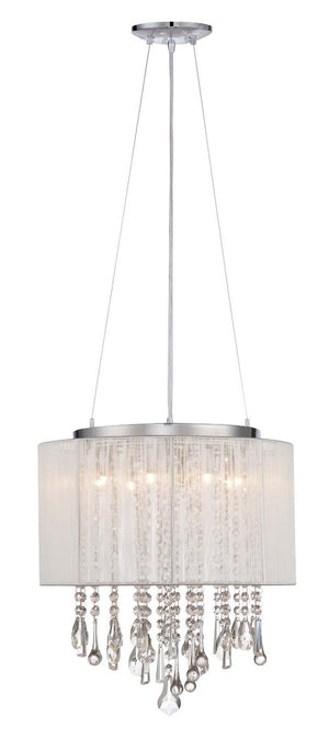 Avenue Lighting - HF1501-WHT - LED Dual Sconce - Beverly Dr. - White Silk String