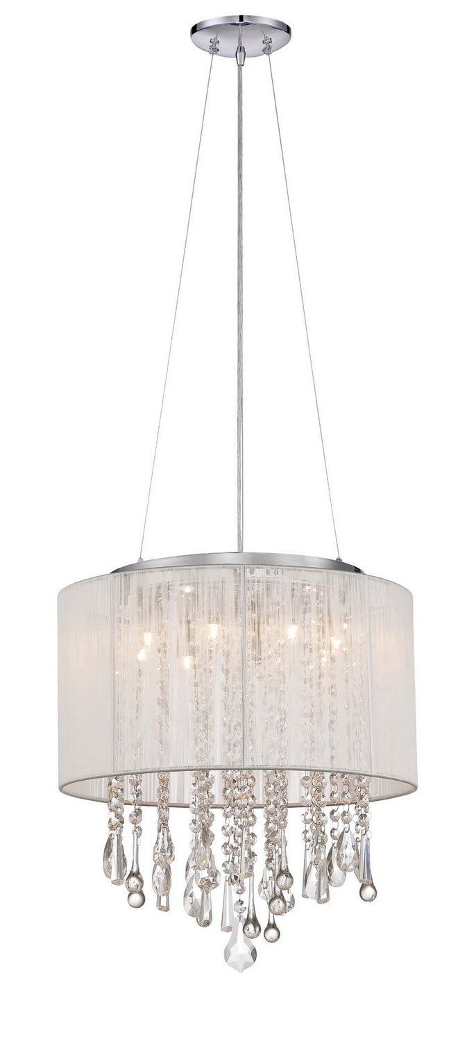 Avenue Lighting - HF1501-WHT - LED Dual Sconce - Beverly Dr. - White Silk String