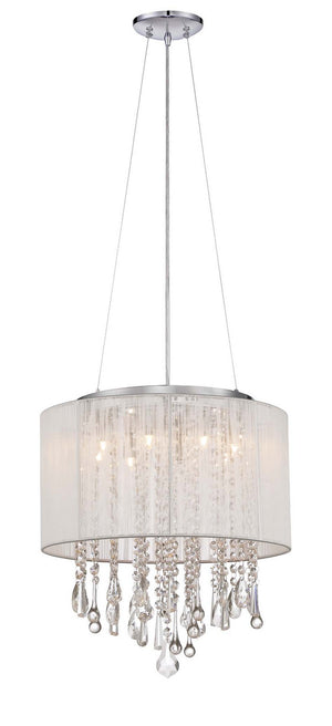 Avenue Lighting - HF1501-WHT - LED Dual Sconce - Beverly Dr. - White Silk String
