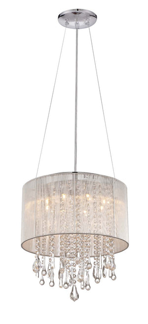 Avenue Lighting - HF1501-WHT - LED Dual Sconce - Beverly Dr. - White Silk String