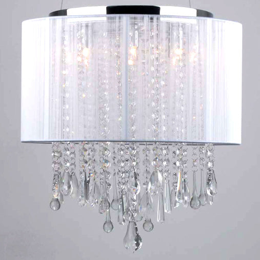 Avenue Lighting - HF1501-WHT - LED Dual Sconce - Beverly Dr. - White Silk String