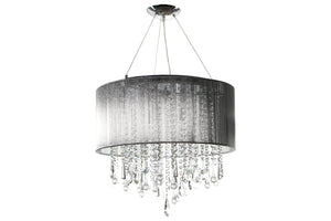 Avenue Lighting - HF1502-SLV - 12 Light Dual Mount/Flush & Hanging - Beverly Dr. - Silver Silk String