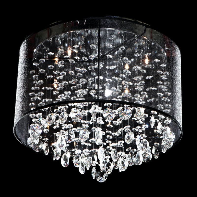 Avenue Lighting - HF1504-BLK - LED Dual Sconce - Riverside Dr. - Black Organza Silk