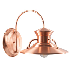 Norwell Lighting - 5155-CO-NG - One Light Wall Mount - Budapest - Copper