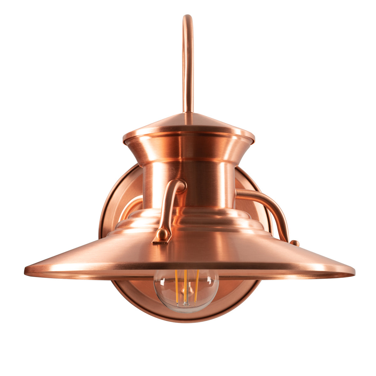 Norwell Lighting - 5155-CO-NG - One Light Wall Mount - Budapest - Copper