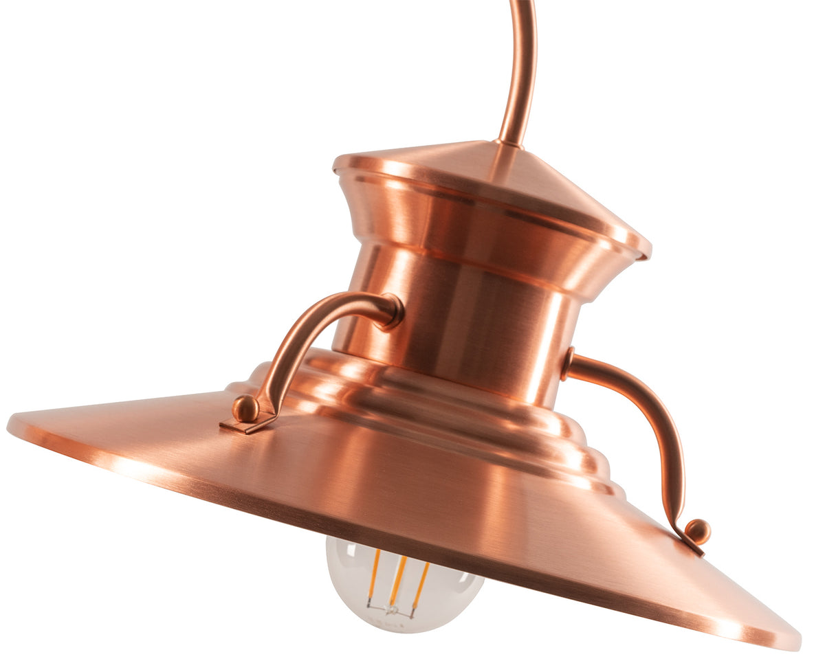 Norwell Lighting - 5155-CO-NG - One Light Wall Mount - Budapest - Copper