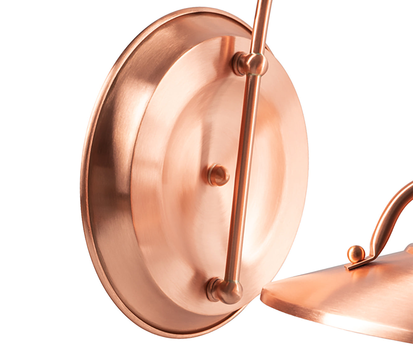 Norwell Lighting - 5155-CO-NG - One Light Wall Mount - Budapest - Copper