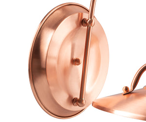 Norwell Lighting - 5155-CO-NG - One Light Wall Mount - Budapest - Copper