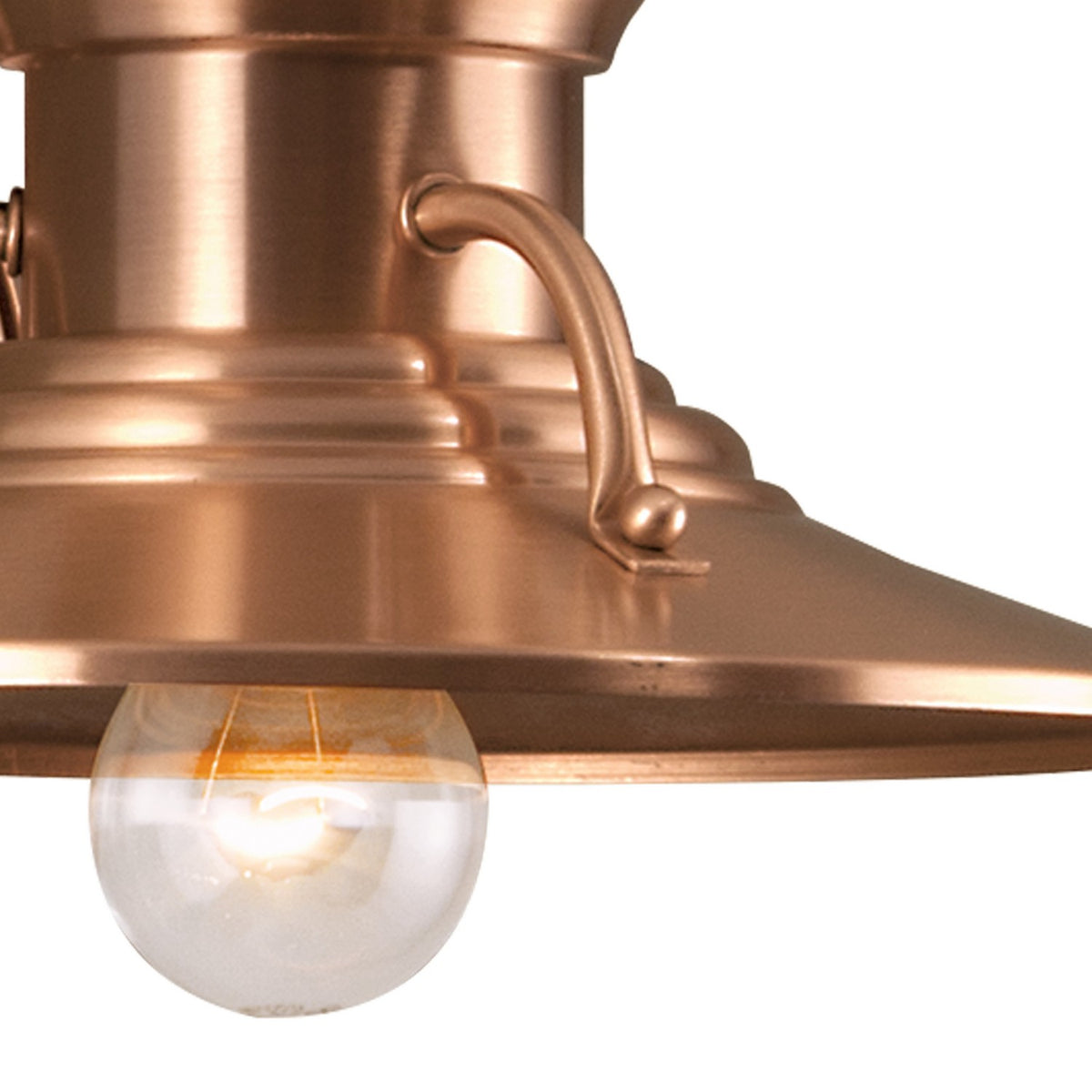 Norwell Lighting - 5155-CO-NG - One Light Wall Mount - Budapest - Copper