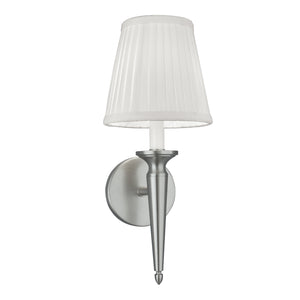 Norwell Lighting - 8212-BN-WS - One Light Wall Sconce - Georgetown 1 Light Sconce - Brush Nickel