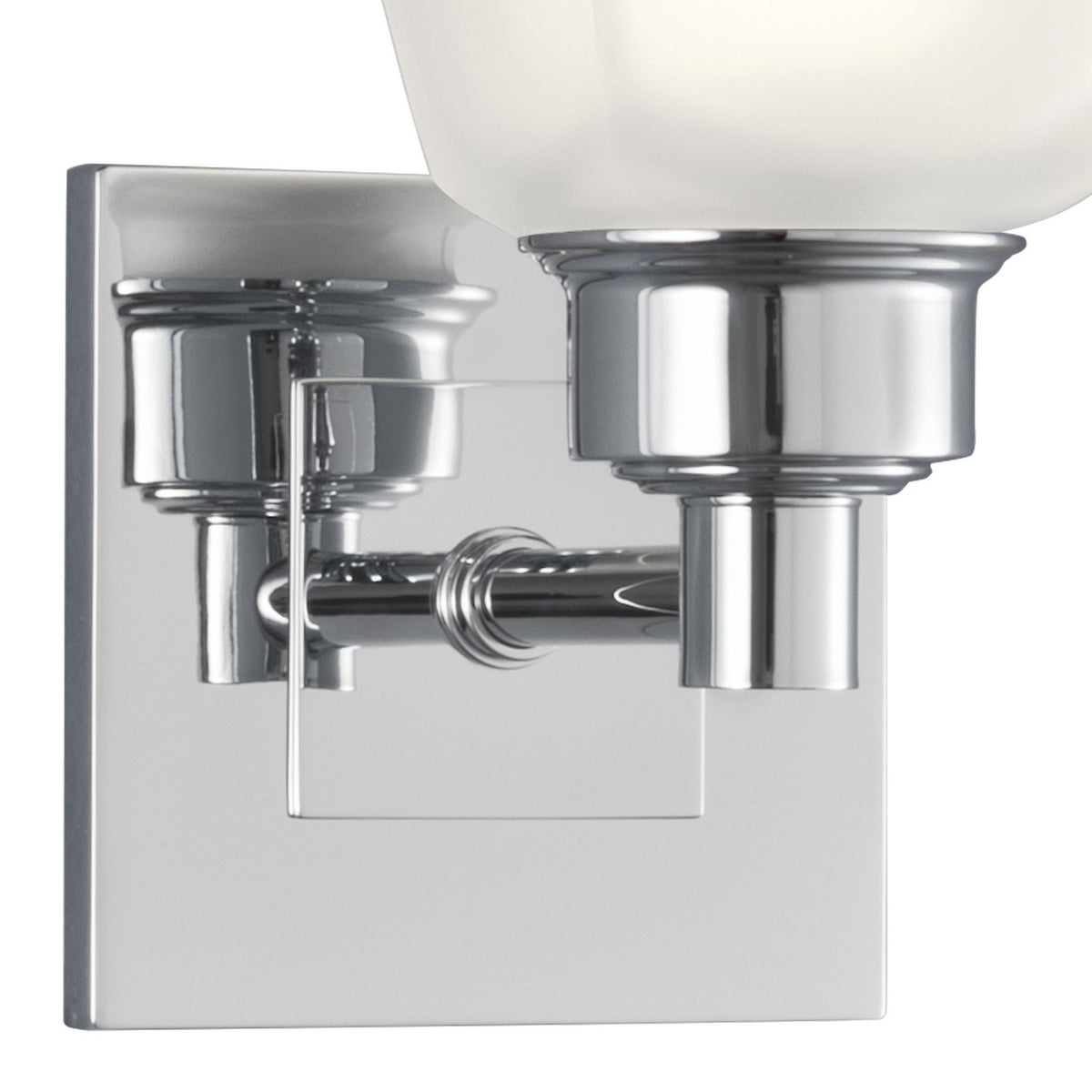 Norwell Lighting - 9635-CH-SQ - One Light Wall Sconce - Matthew - Chrome