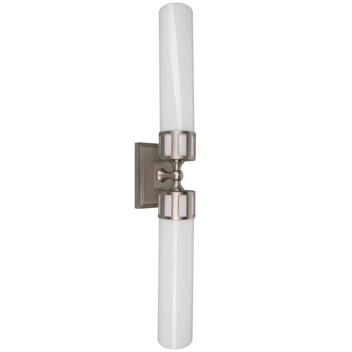 Norwell Lighting - 9652-BN-SO - Two Light Wall Sconce - Astor - Brushed Nickel