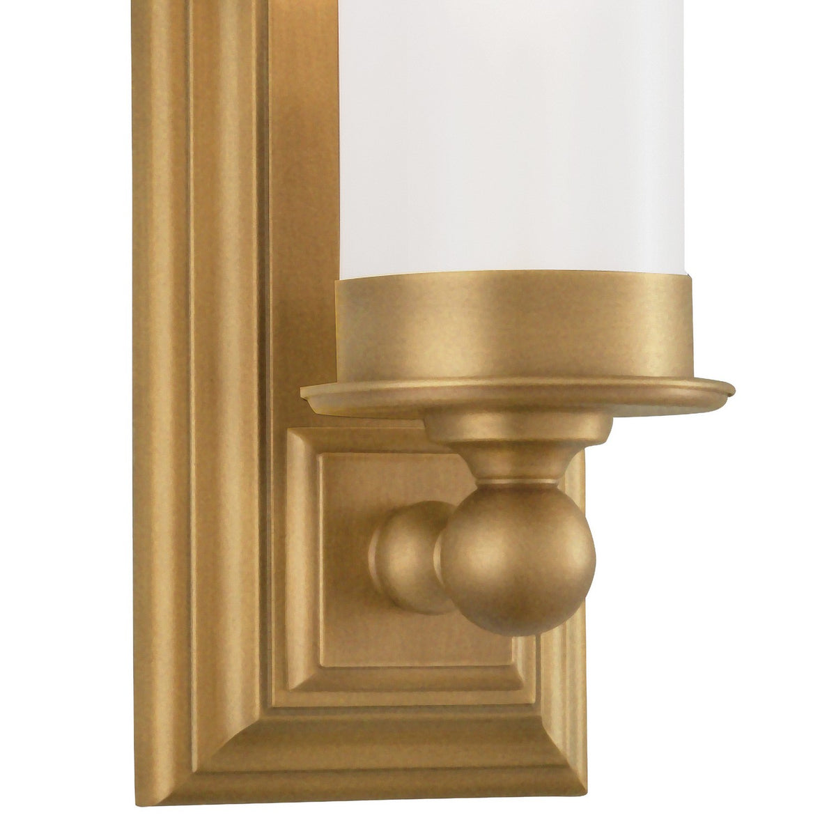 Norwell Lighting - 9730-AG-MO - One Light Wall Sconce - Richmond - Aged Brass