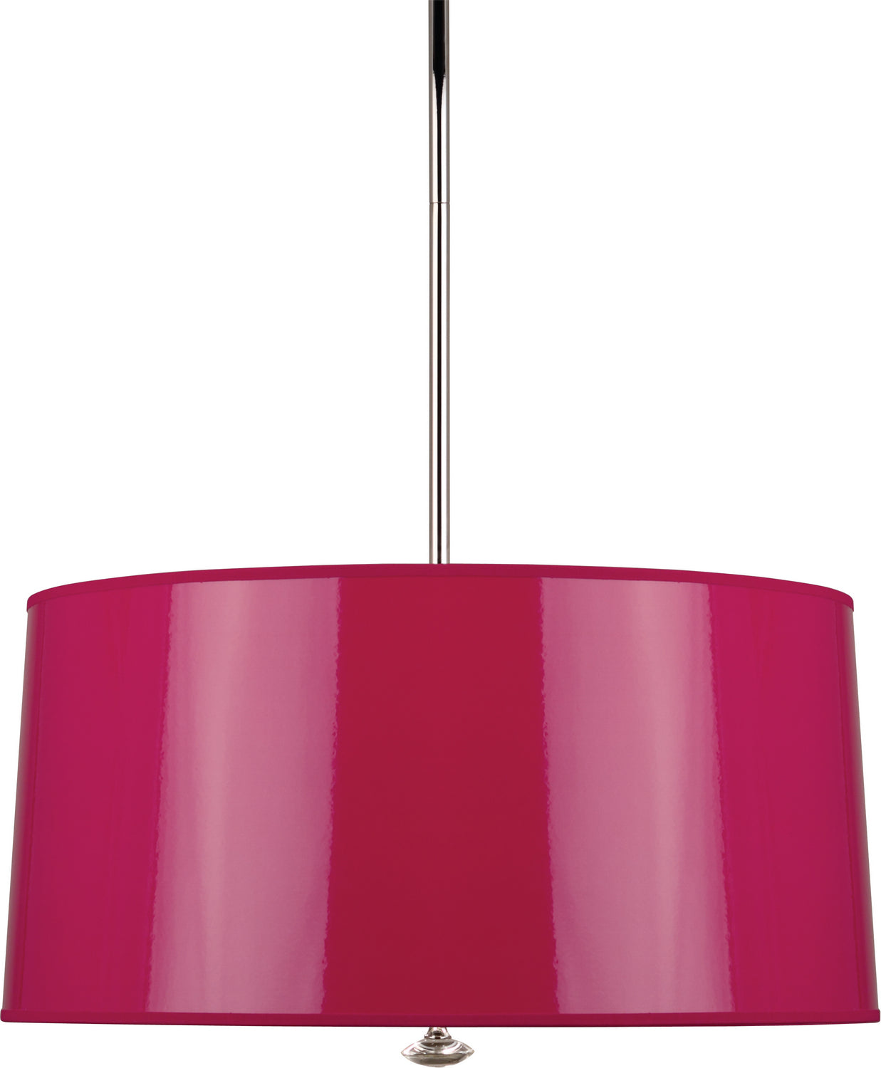 Robert Abbey - F808 - Three Light Pendant - Penelope - Polished Nickel