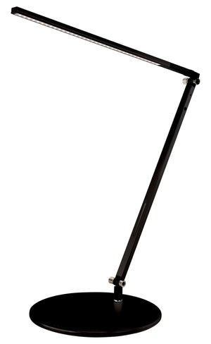 Koncept - AR1000-CD-MBK-DSK - LED Desk Lamp - Z-Bar - Metallic black