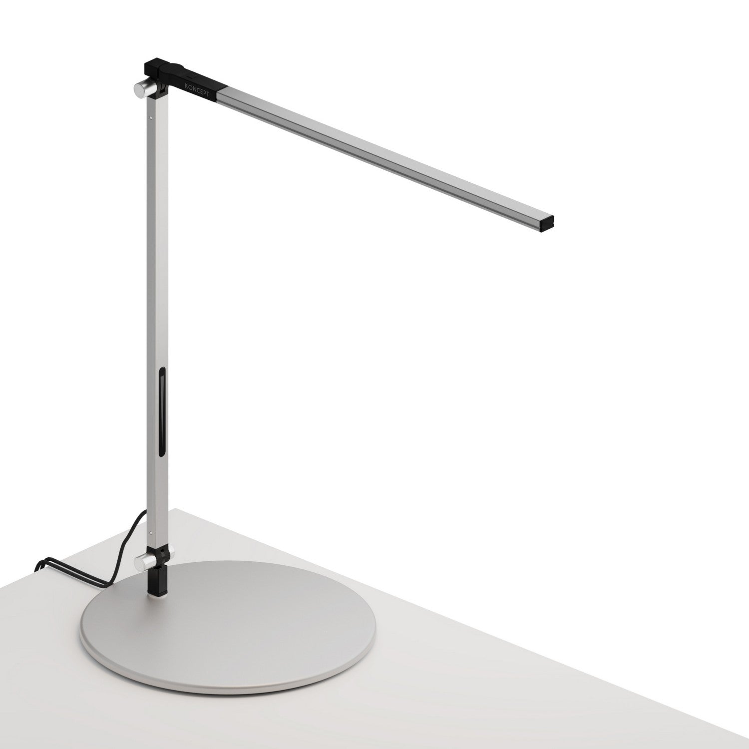 Koncept - AR1000-CD-SIL-DSK - LED Desk Lamp - Z-Bar - Silver