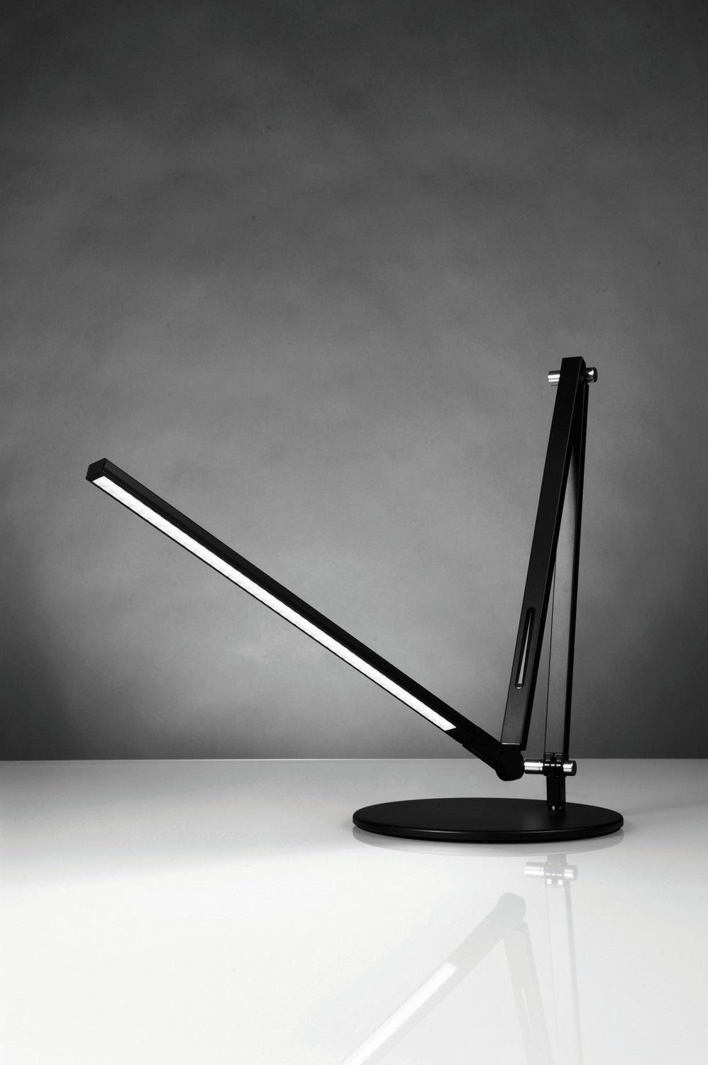 Koncept - AR3000-CD-MBK-DSK - LED Desk Lamp - Z-Bar - Metallic black