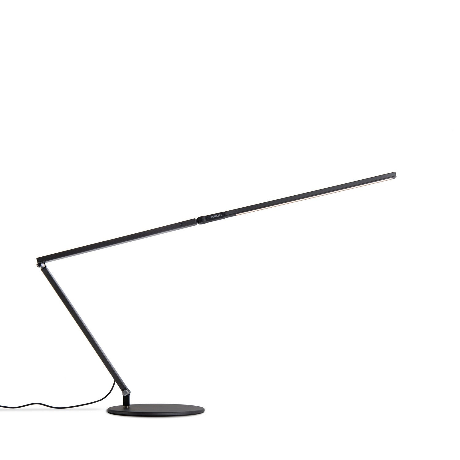 Koncept - AR3000-CD-MBK-DSK - LED Desk Lamp - Z-Bar - Metallic black