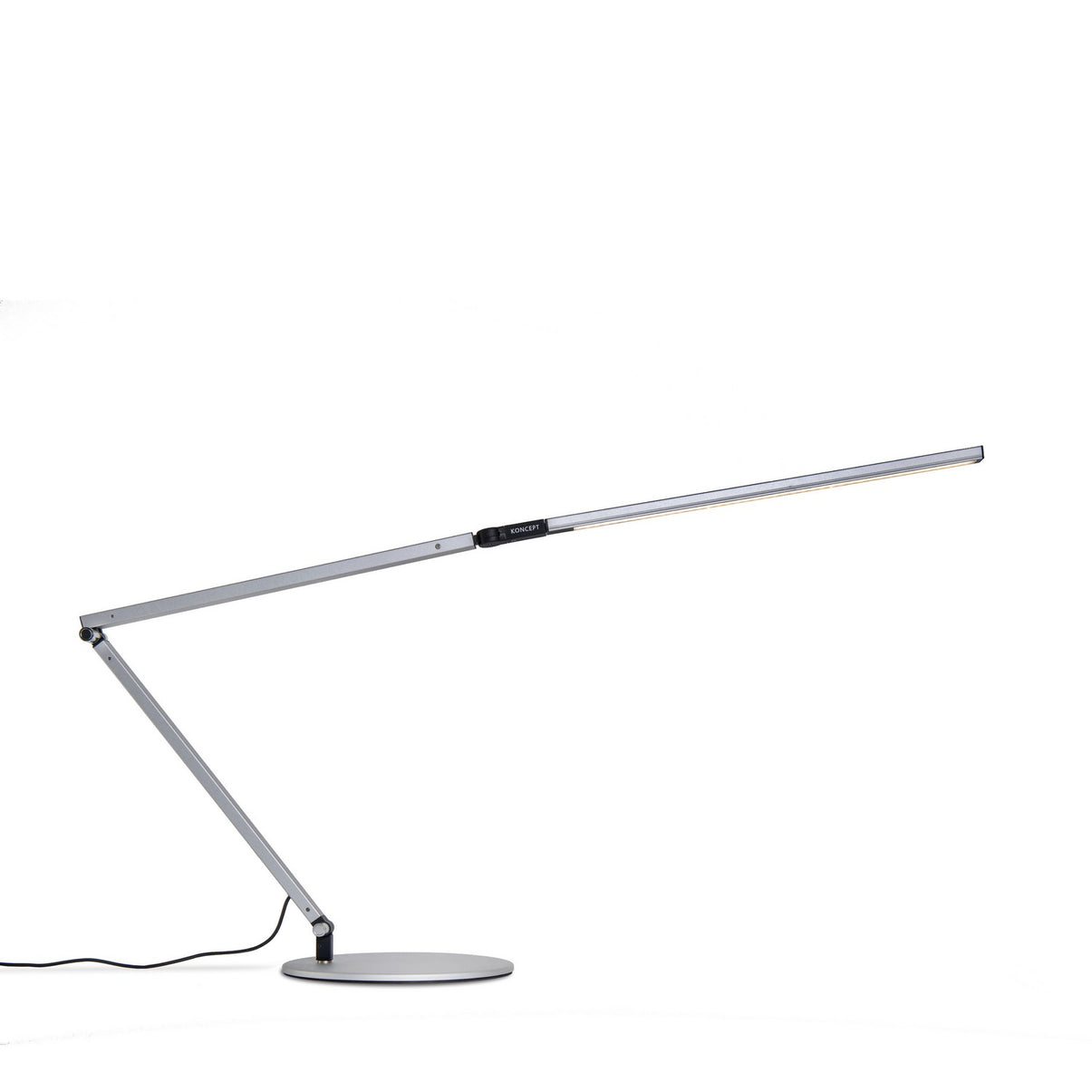 Koncept - AR3000-CD-SIL-DSK - LED Desk Lamp - Z-Bar - Silver