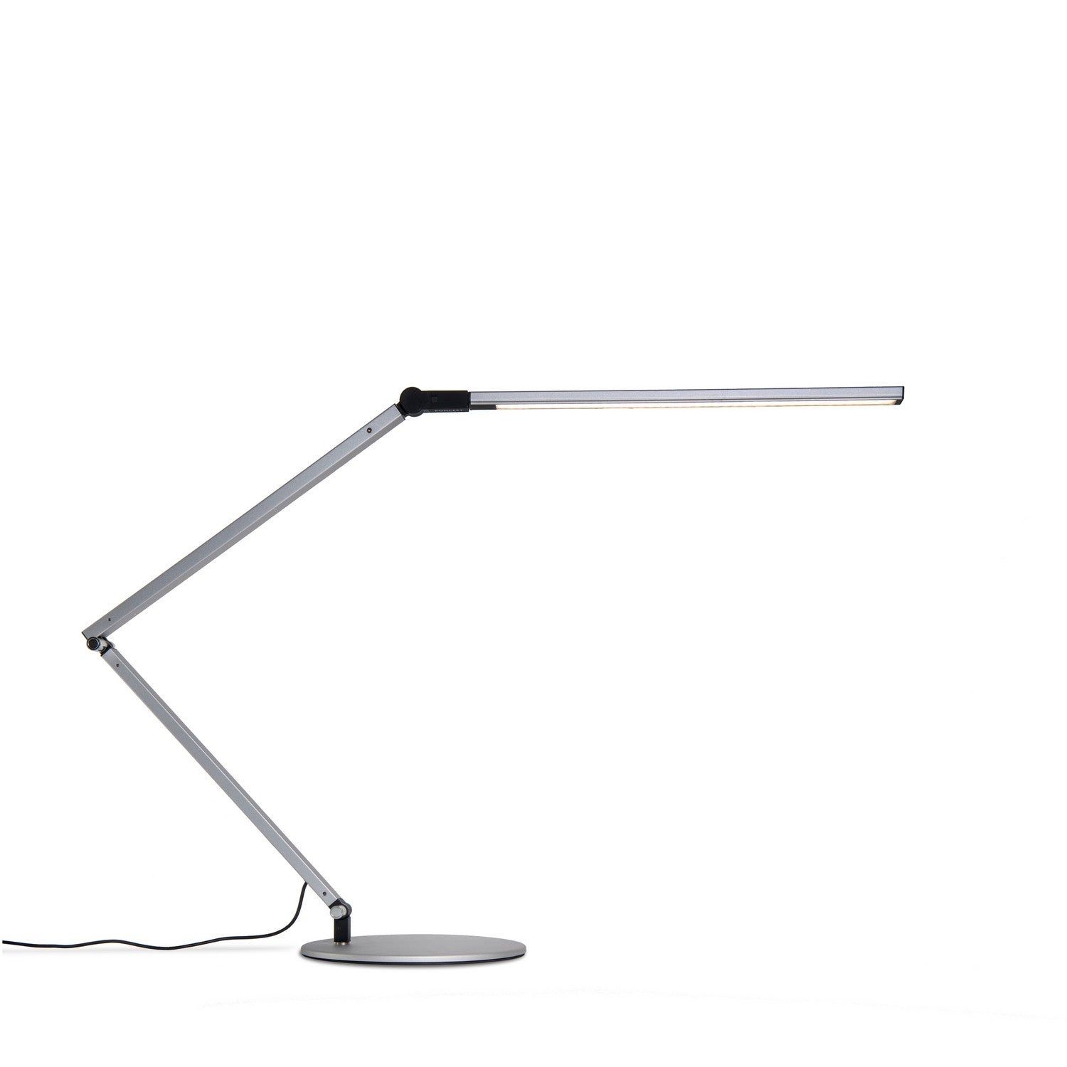 Koncept - AR3000-CD-SIL-DSK - LED Desk Lamp - Z-Bar - Silver