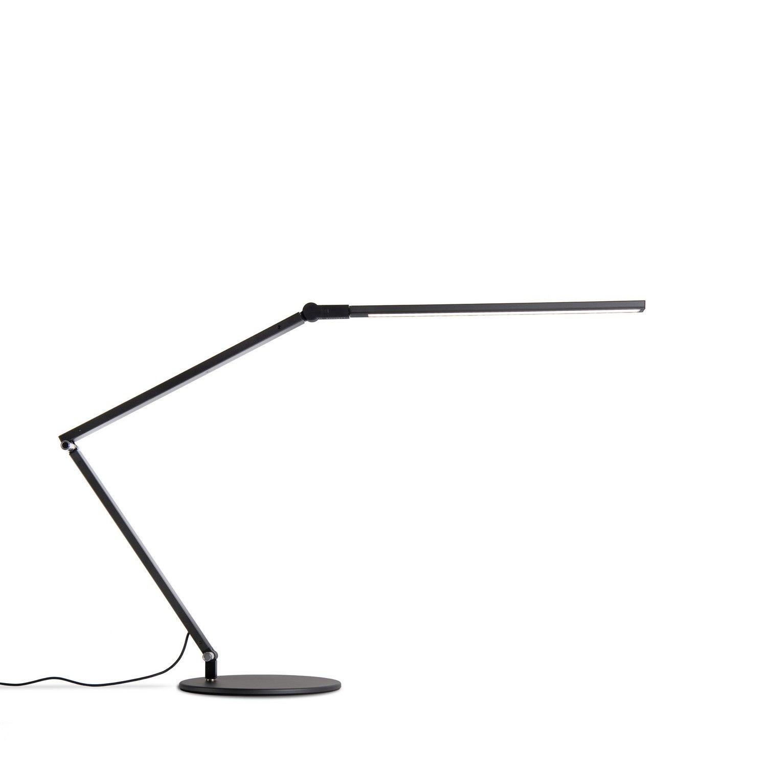 Koncept - AR3000-WD-MBK-DSK - LED Desk Lamp - Z-Bar - Metallic black