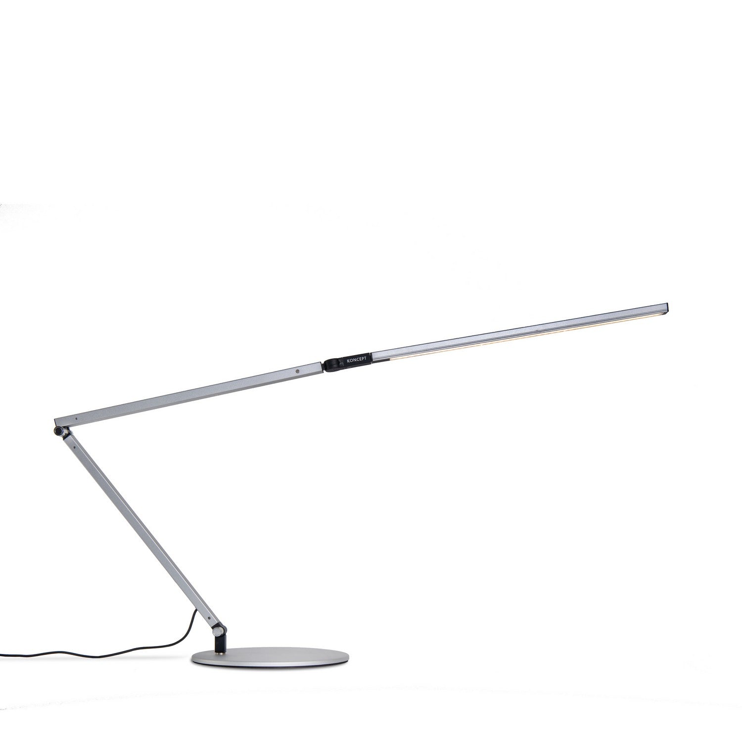 Koncept - AR3000-WD-SIL-DSK - LED Desk Lamp - Z-Bar - Silver