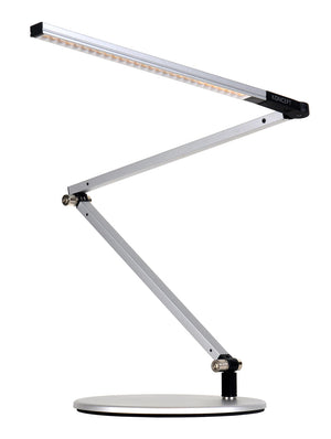 Koncept - AR3100-CD-SIL-DSK - LED Desk Lamp - Z-Bar - Silver