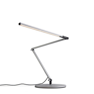 Koncept - AR3200-CD-SIL-DSK - LED Desk Lamp - Z-Bar - Silver