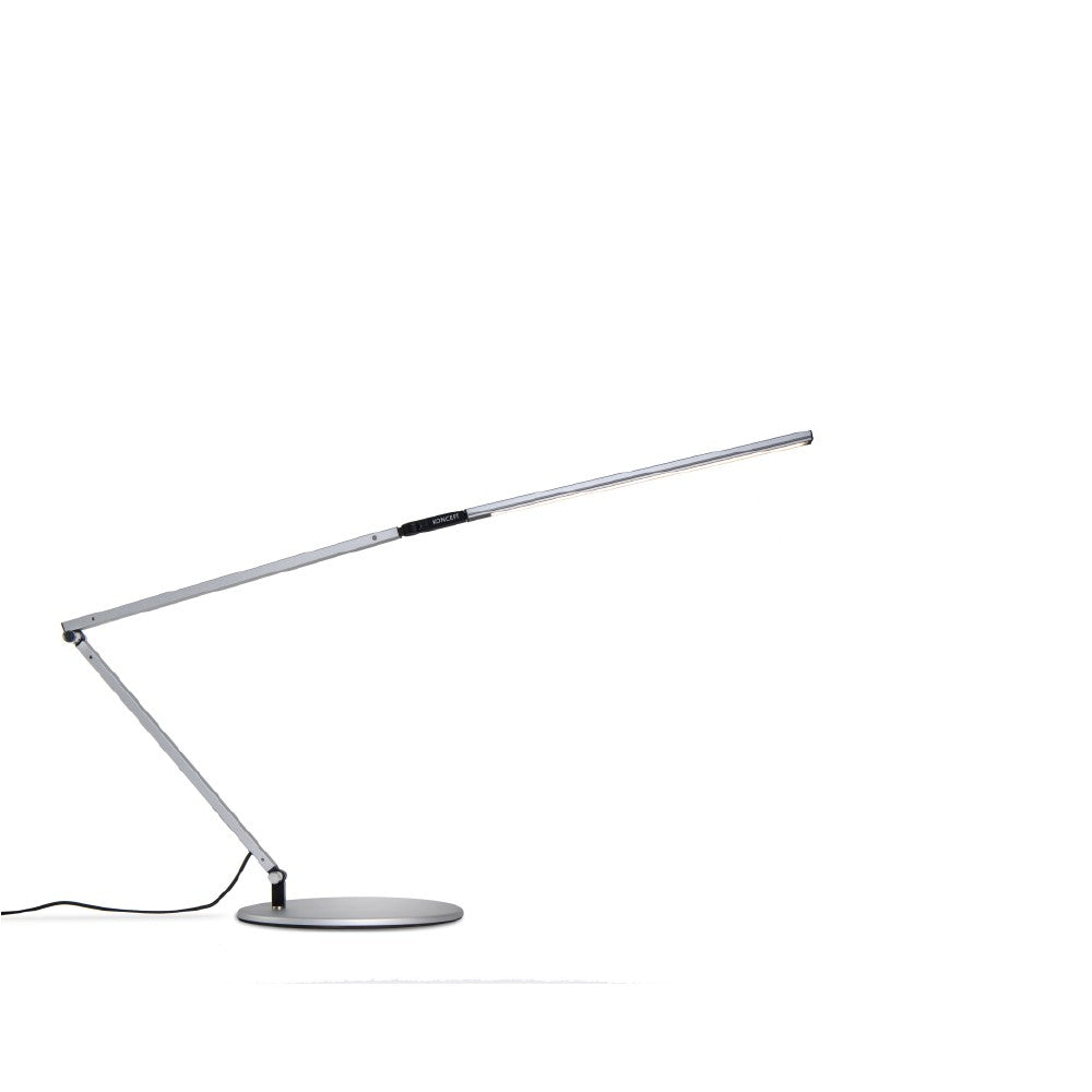 Koncept - AR3200-CD-SIL-DSK - LED Desk Lamp - Z-Bar - Silver