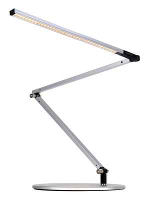 Koncept - AR3200-CD-SIL-DSK - LED Desk Lamp - Z-Bar - Silver