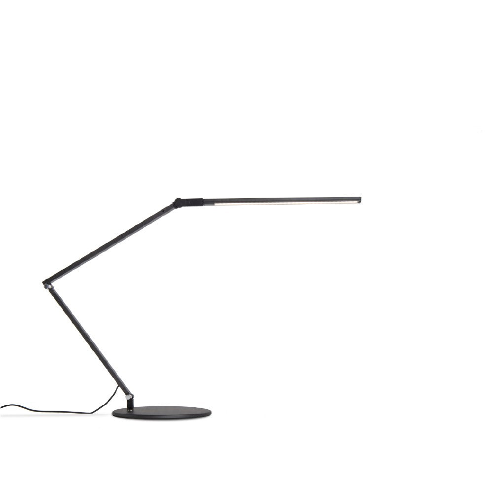 Koncept - AR3200-WD-MBK-DSK - LED Desk Lamp - Z-Bar - Metallic black