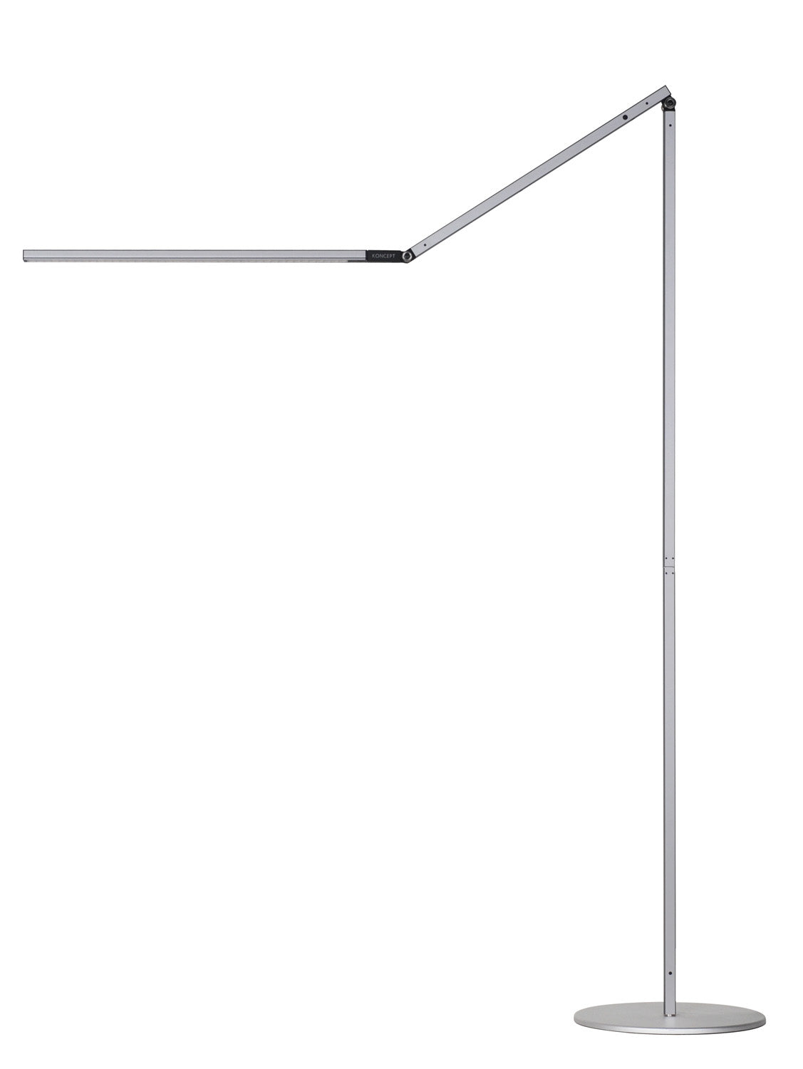 Koncept - AR5000-CD-SIL-FLR - LED Floor Lamp - Z-Bar - Silver