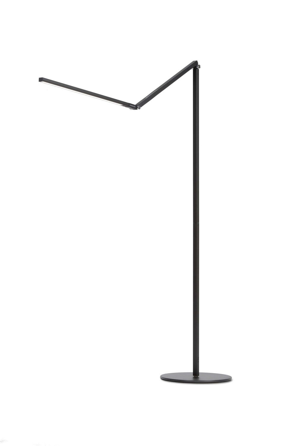 Koncept - AR5000-WD-MBK-FLR - LED Floor Lamp - Z-Bar - Metallic black