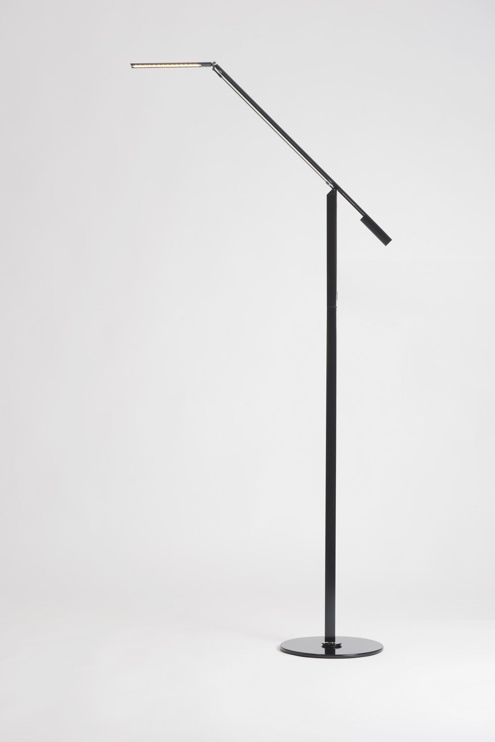 Koncept - ELX-A-C-BLK-FLR - LED Floor Lamp - Equo - Black