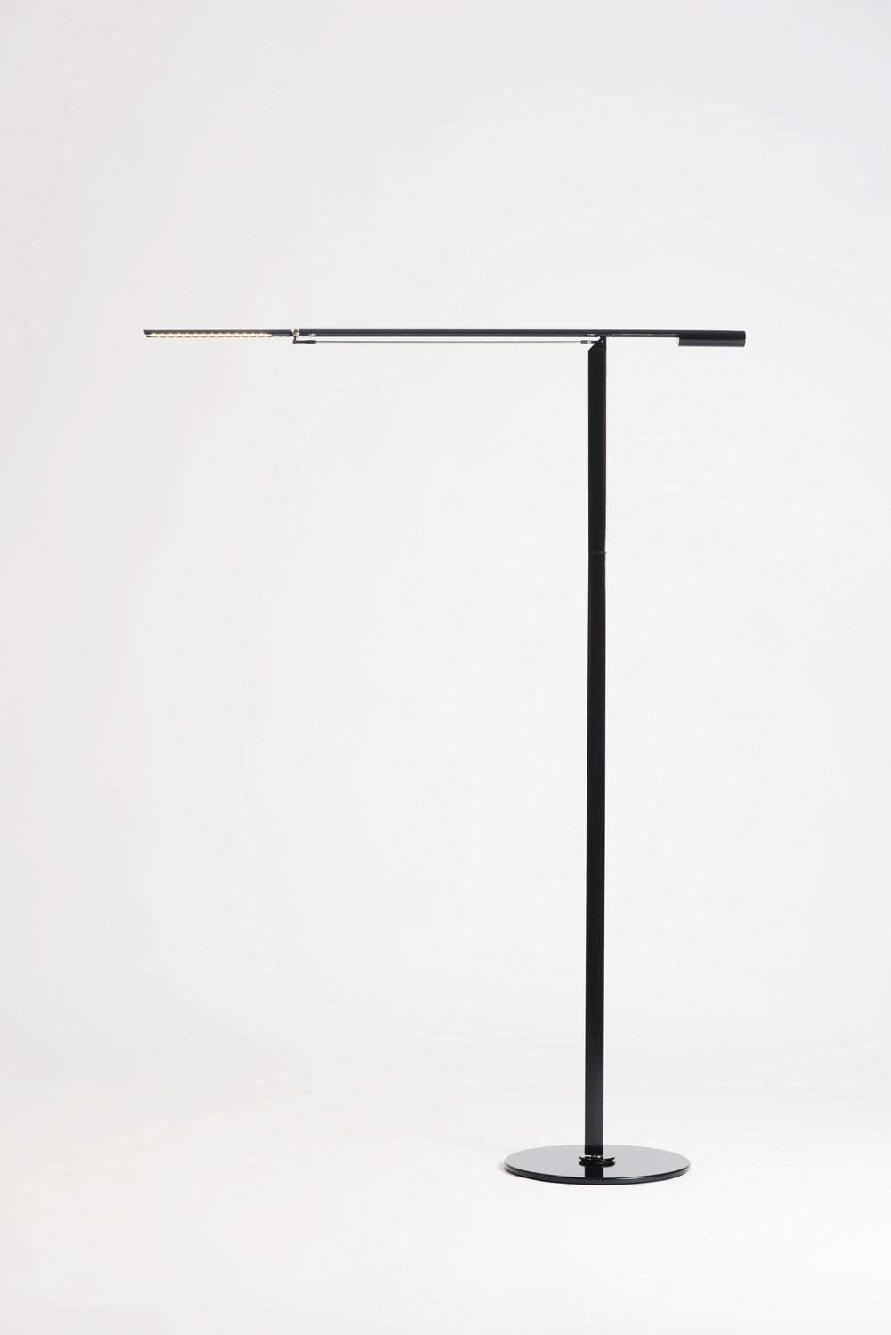 Koncept - ELX-A-C-BLK-FLR - LED Floor Lamp - Equo - Black