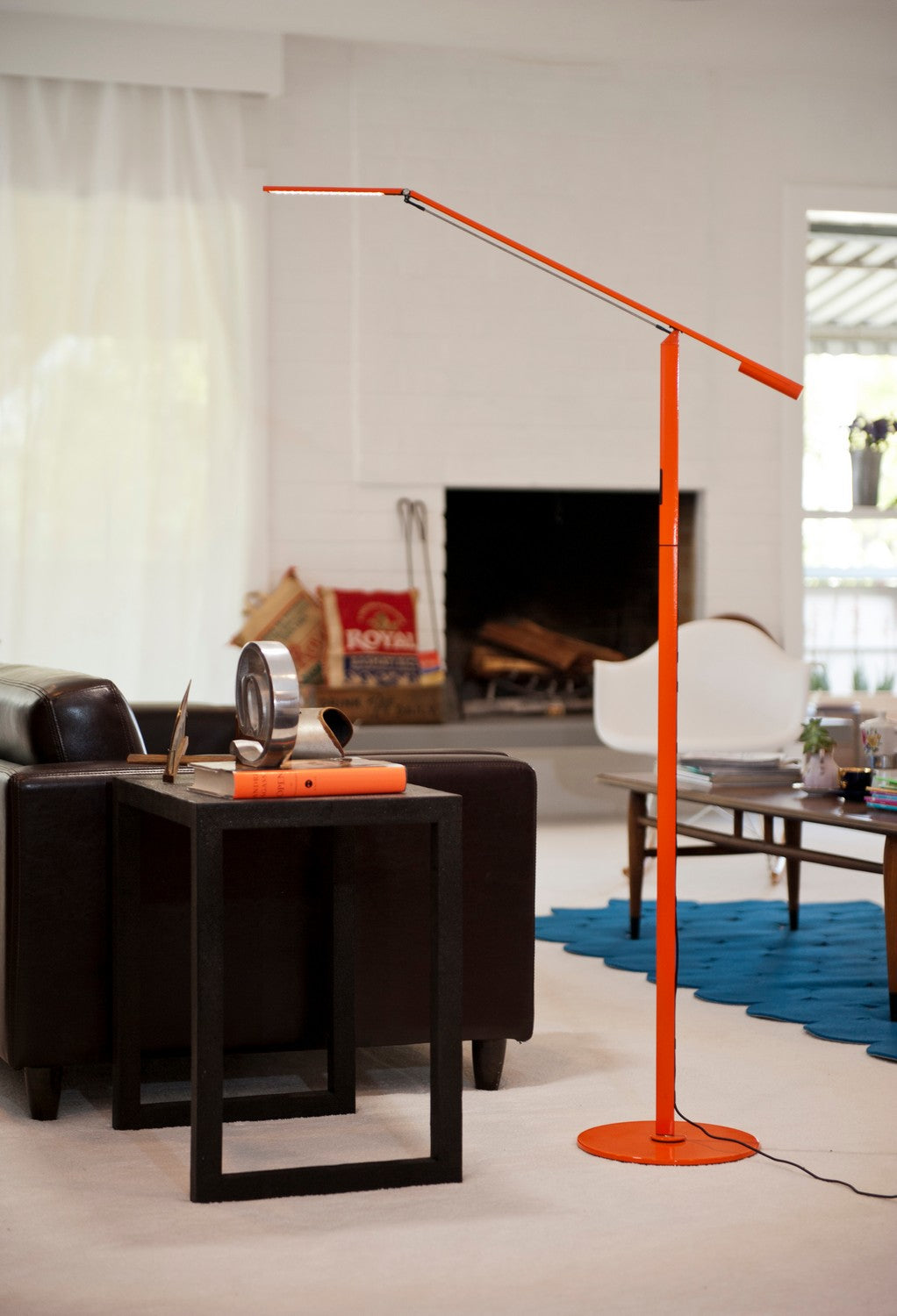 Koncept - ELX-A-C-ORG-FLR - LED Floor Lamp - Equo - Orange