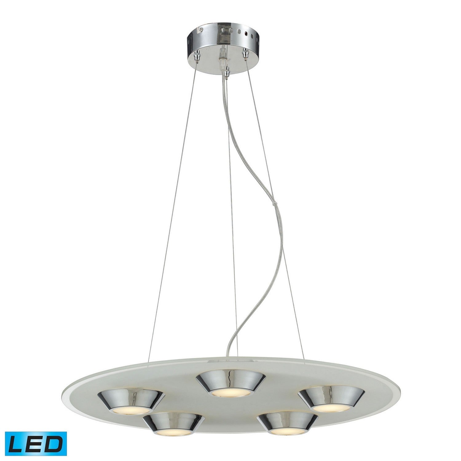 ELK Home - 81063/5 - LED Pendant - Brentford - Chrome