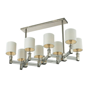 ELK Home - 83021/8 - Eight Light Island Pendant - Berwick - Clear