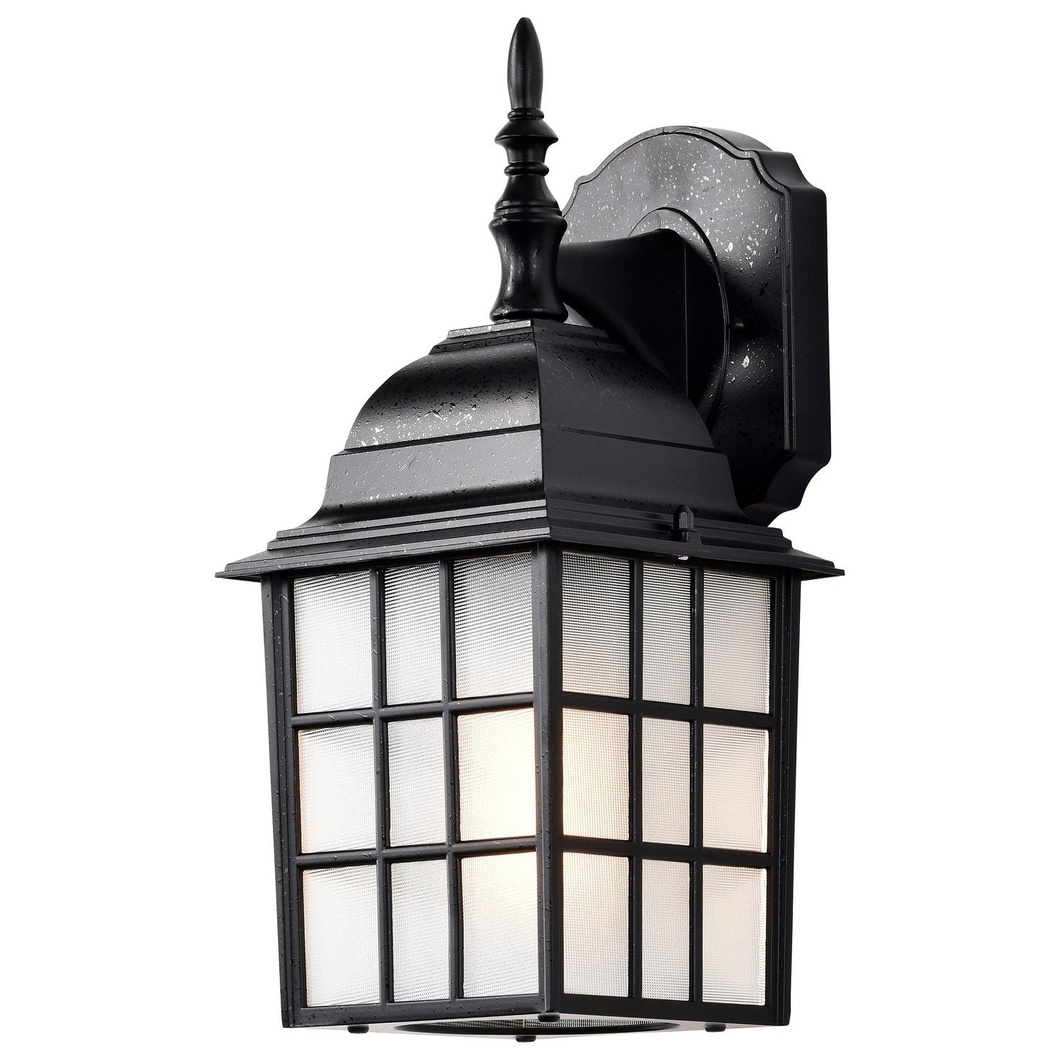 Nuvo Lighting - 60-4906 - One Light Wall Lantern - Adams - Textured Black