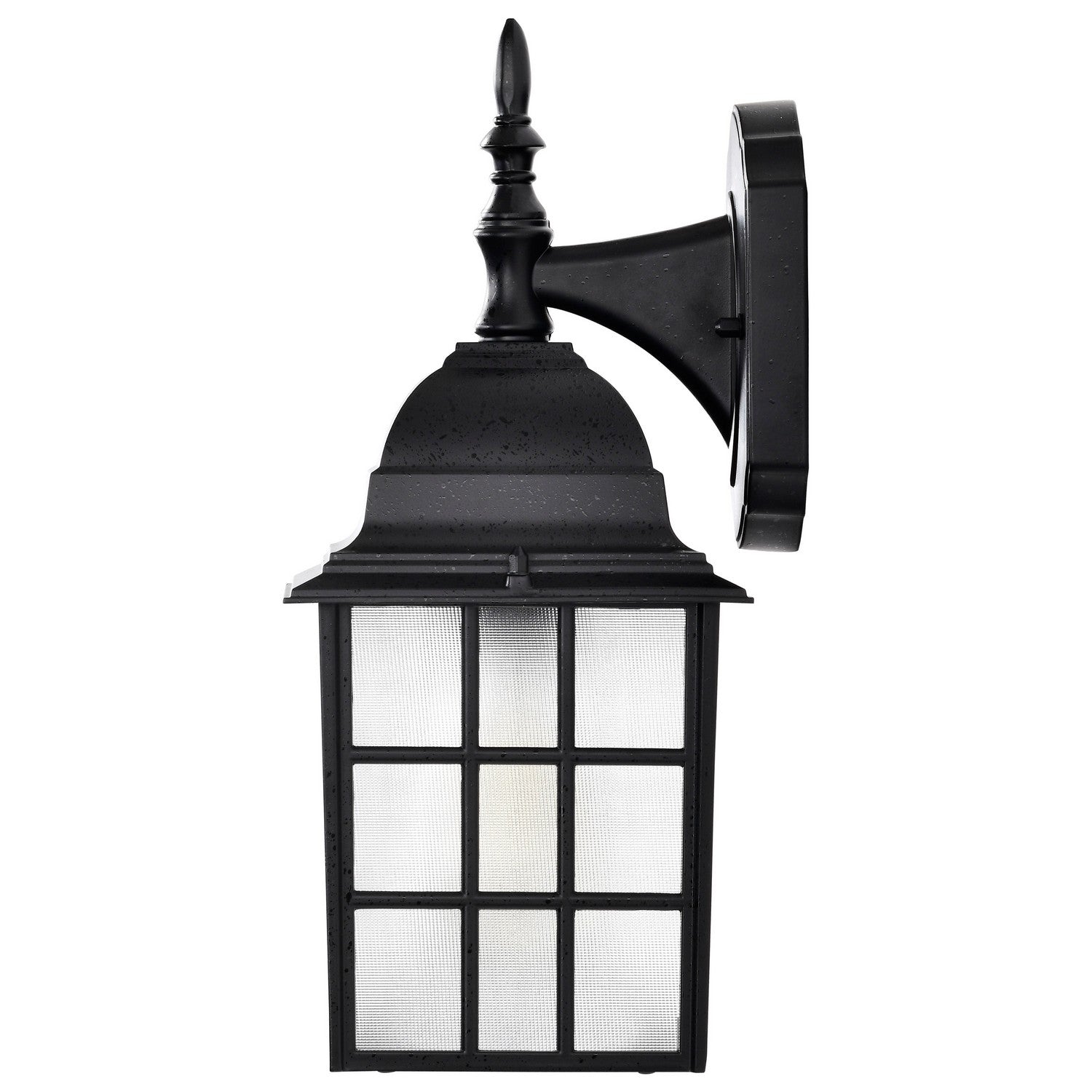 Nuvo Lighting - 60-4906 - One Light Wall Lantern - Adams - Textured Black