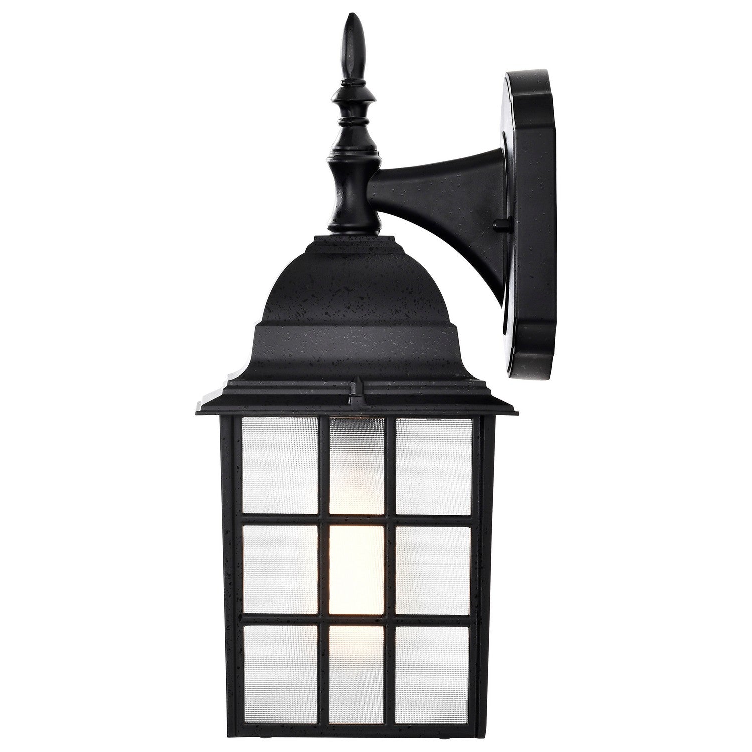 Nuvo Lighting - 60-4906 - One Light Wall Lantern - Adams - Textured Black