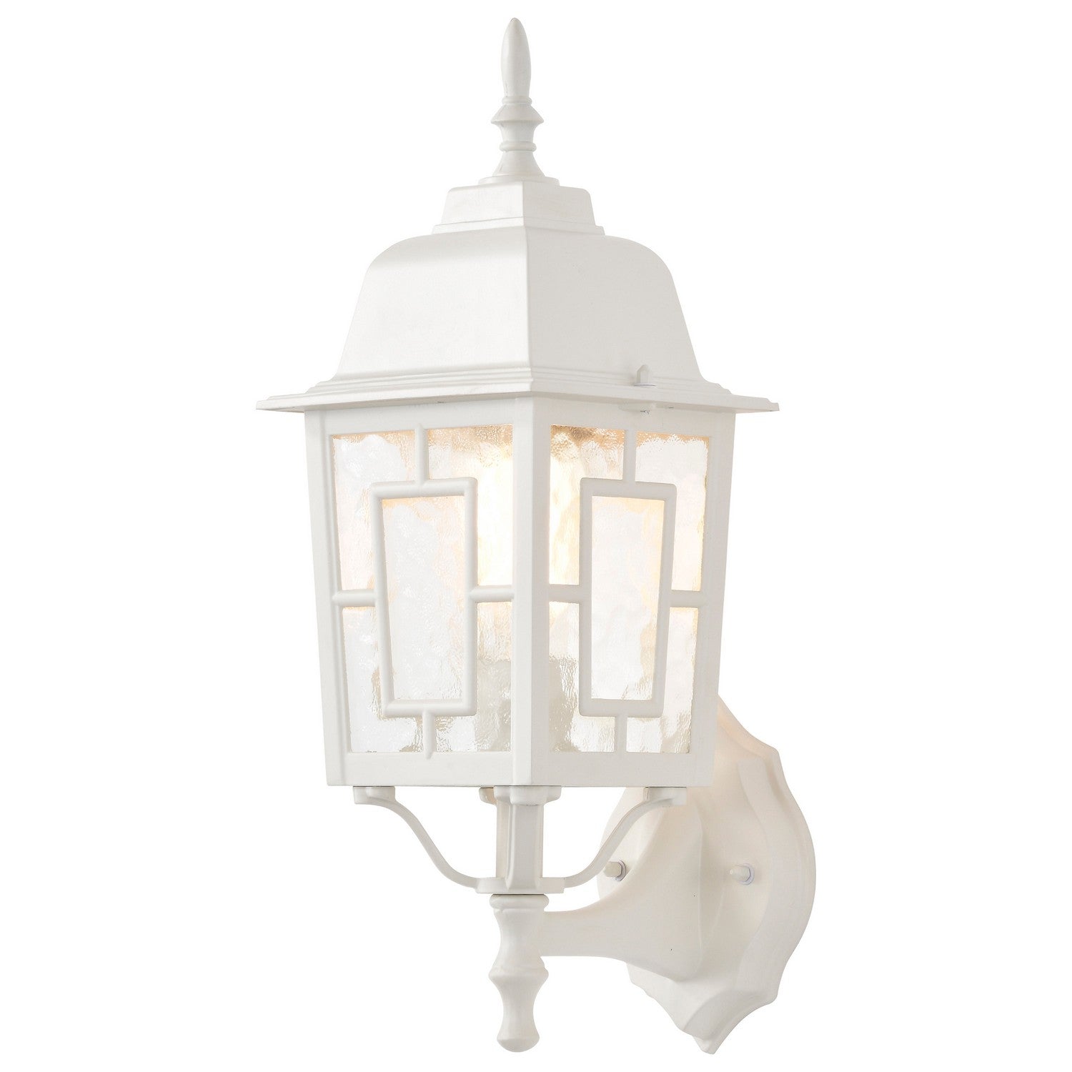 Nuvo Lighting - 60-4924 - One Light Wall Lantern - Banyan - White