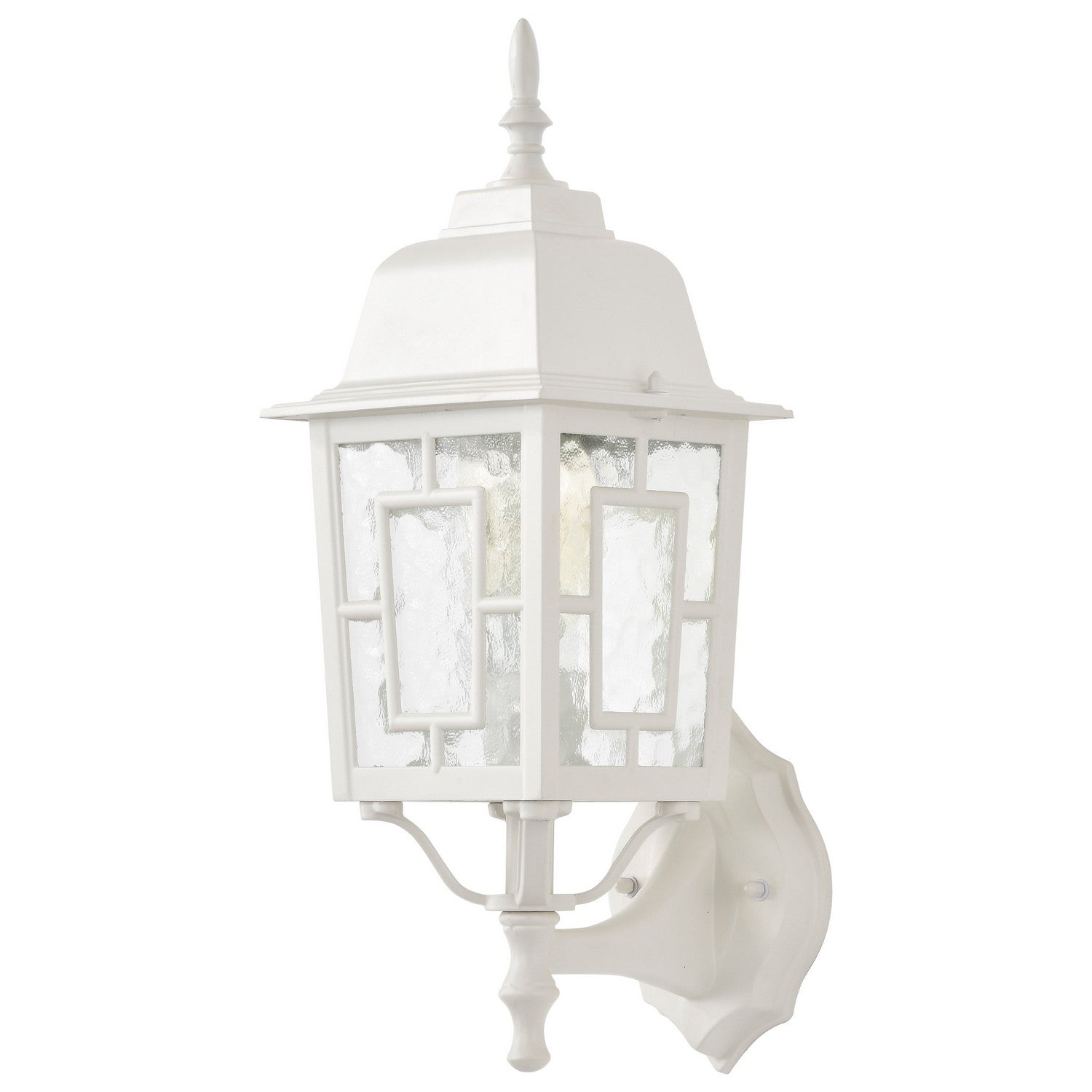 Nuvo Lighting - 60-4924 - One Light Wall Lantern - Banyan - White