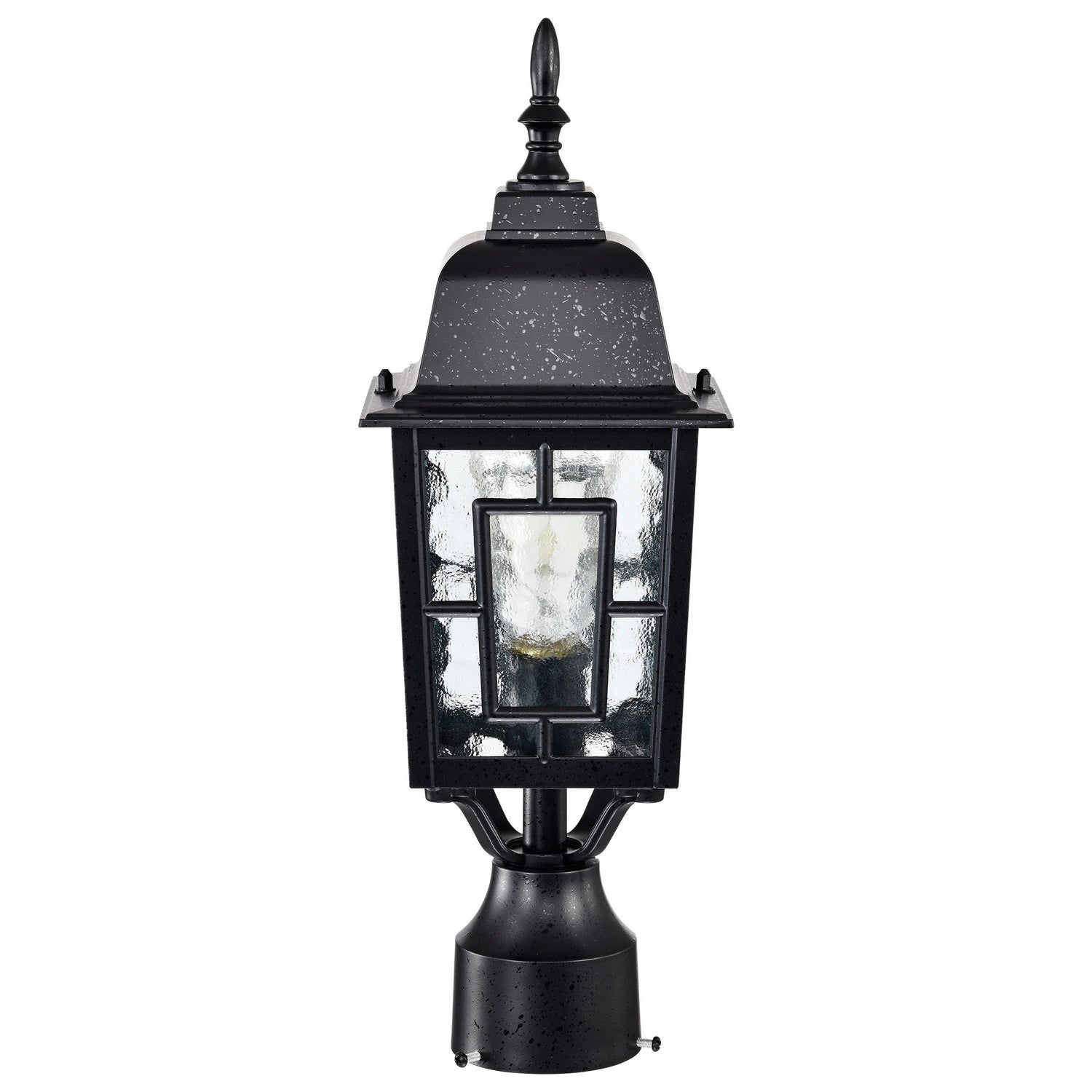 Nuvo Lighting - 60-4929 - One Light Post Lantern - Banyan - Textured Black