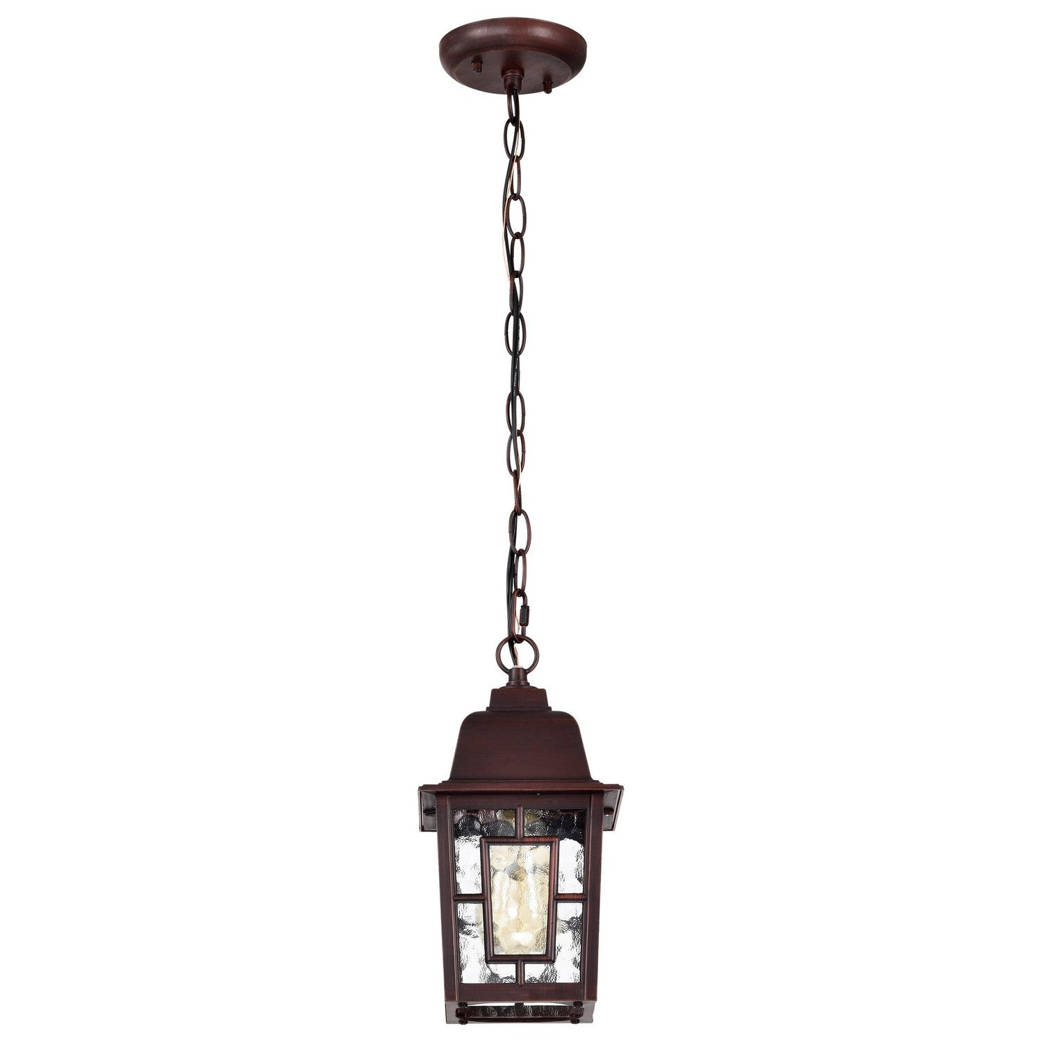 Nuvo Lighting - 60-4932 - One Light Hanging Lantern - Banyan - Rustic Bronze