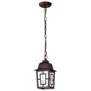 Nuvo Lighting - 60-4932 - One Light Hanging Lantern - Banyan - Rustic Bronze