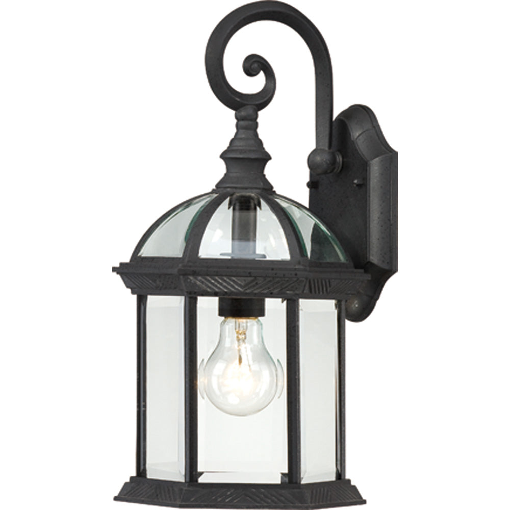 Nuvo Lighting - 60-4963 - One Light Wall Lantern - Boxwood - Textured Black