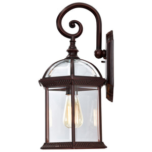 Nuvo Lighting - 60-4965 - One Light Wall Lantern - Boxwood - Rustic Bronze