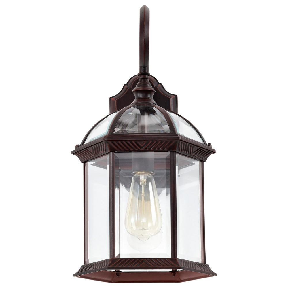 Nuvo Lighting - 60-4965 - One Light Wall Lantern - Boxwood - Rustic Bronze