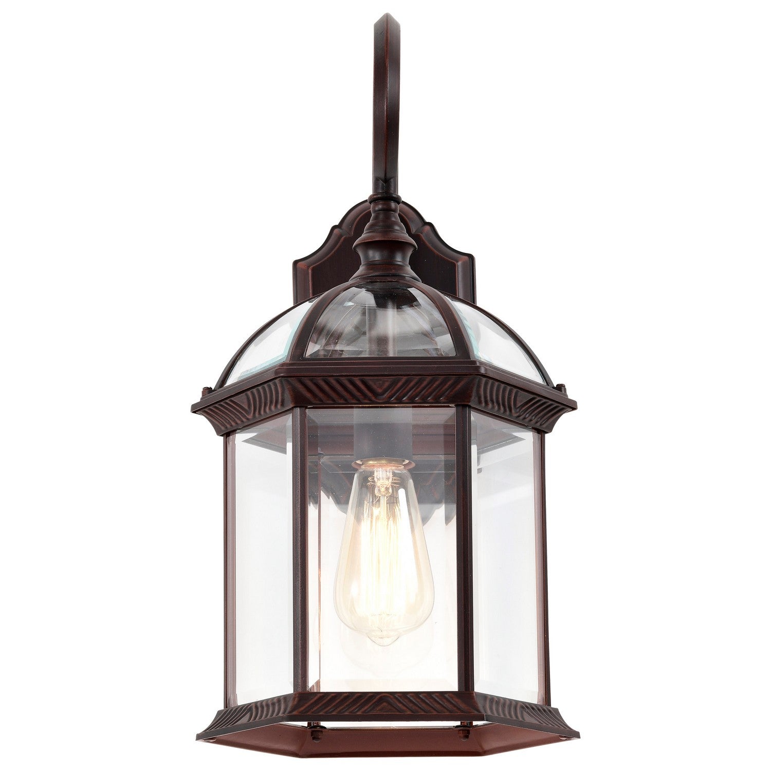 Nuvo Lighting - 60-4965 - One Light Wall Lantern - Boxwood - Rustic Bronze